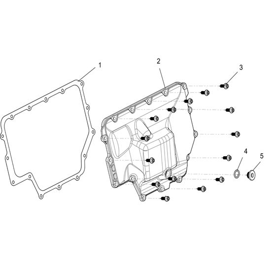 OIL PAN SUB-ASSEMBLY