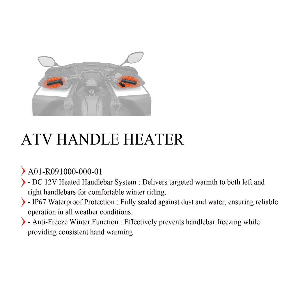 ATV HANDLE HEATER