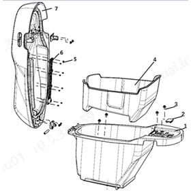 Seat Cushion & Bucket