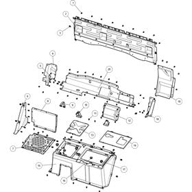 COCKPIT PANEL PARTS