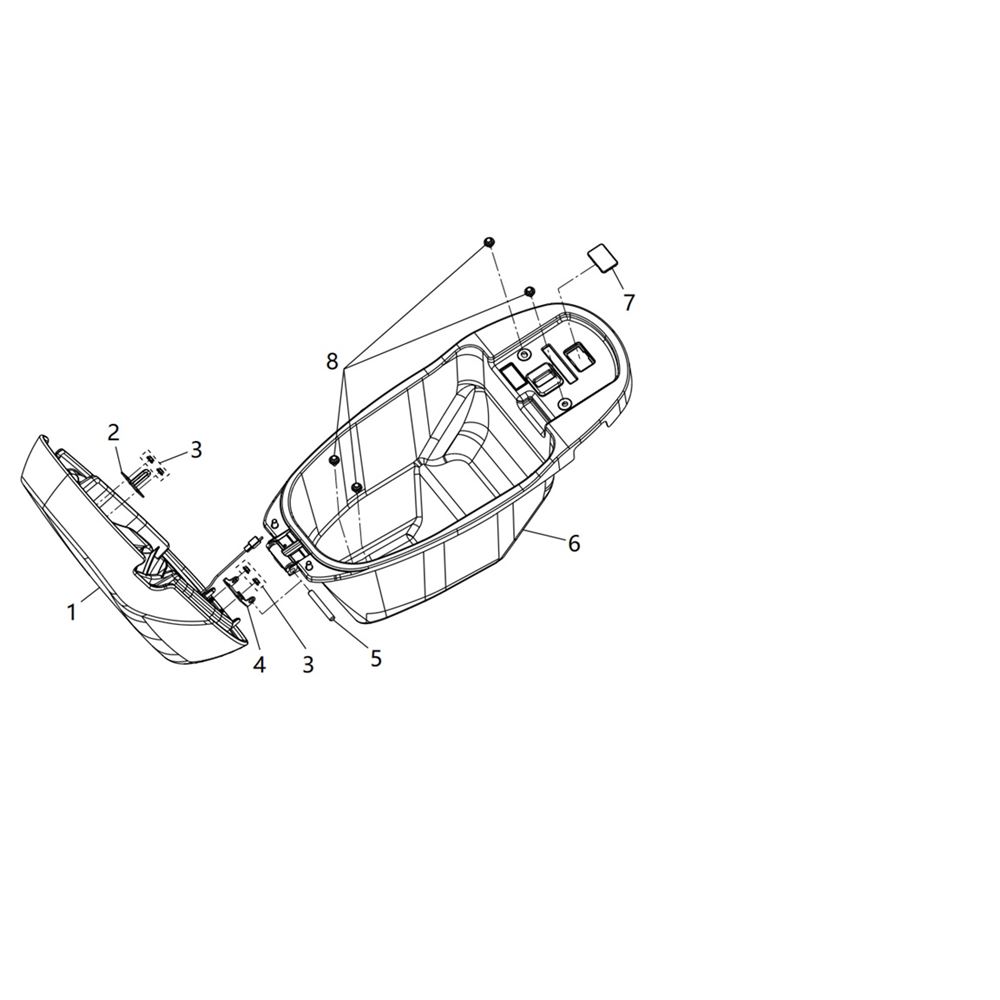 SEAT CUSION & SEAT BUCKET