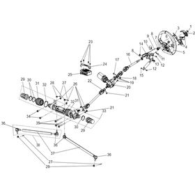 STEERING SYSTEM (NARROW VEHICLE VERSION)