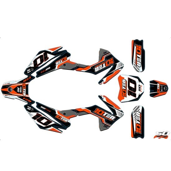 50R Black & Orange 2021