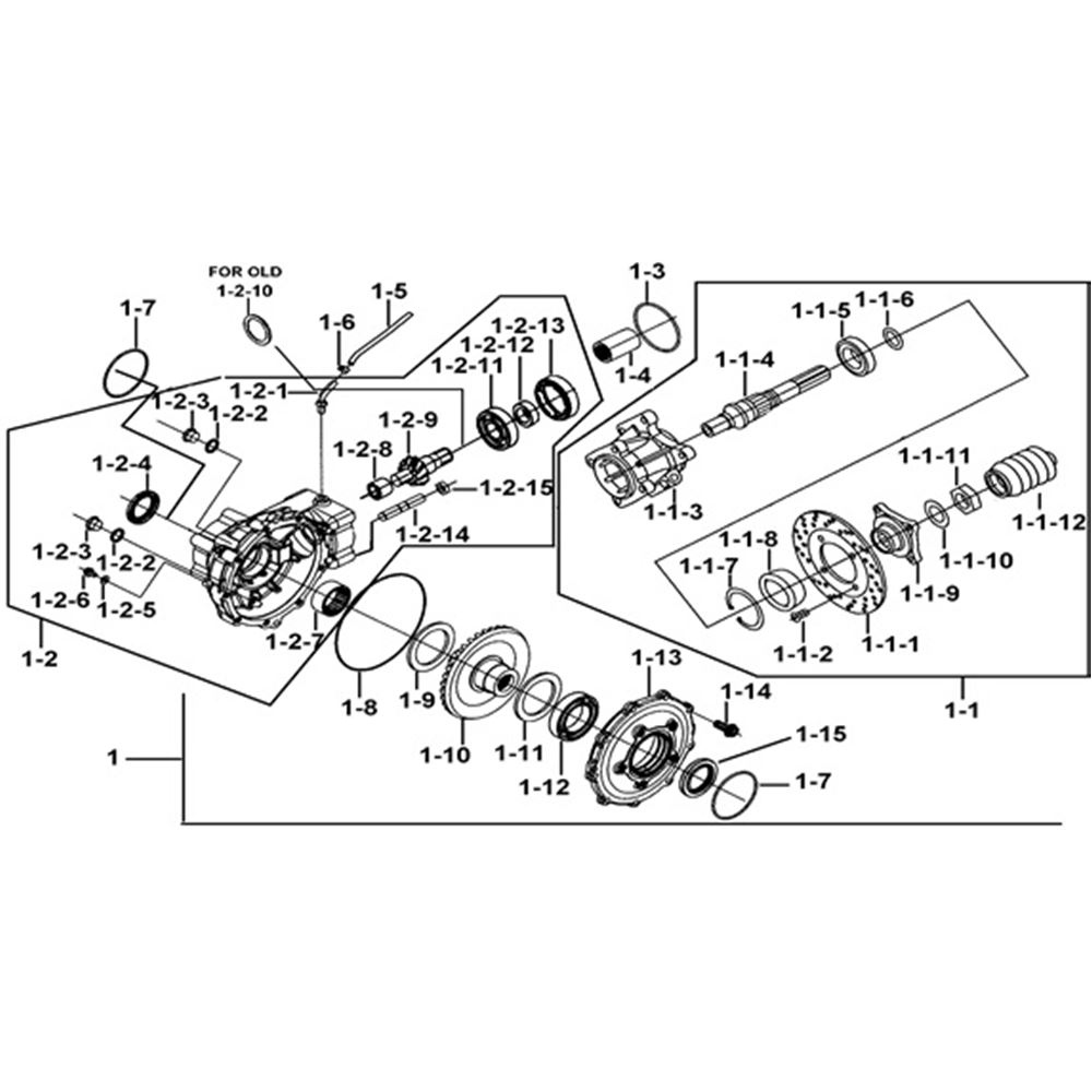 REAR DIFFERENTIAL ASSY