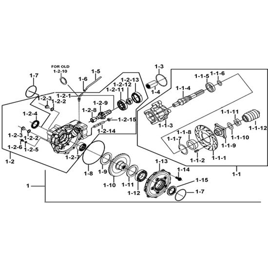 REAR DIFFERENTIAL ASSY