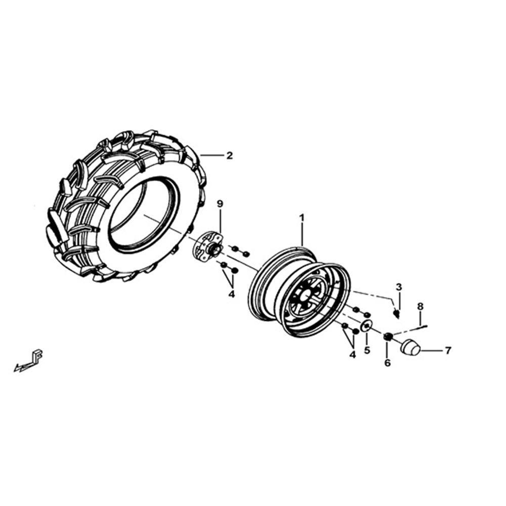 FRONT WHEEL