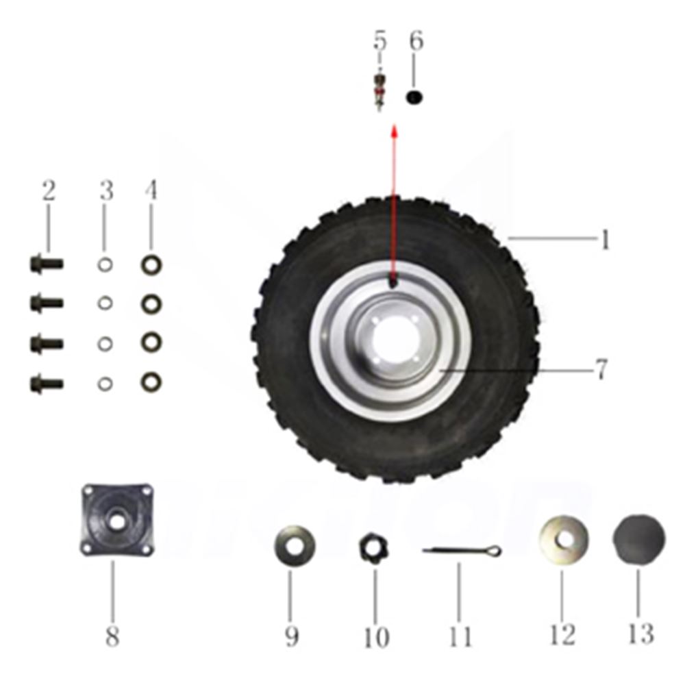 REAR WHEELS