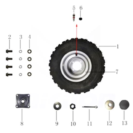 REAR WHEELS