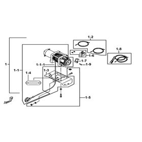 WINCH ASSY. (FOR TGB-LY)