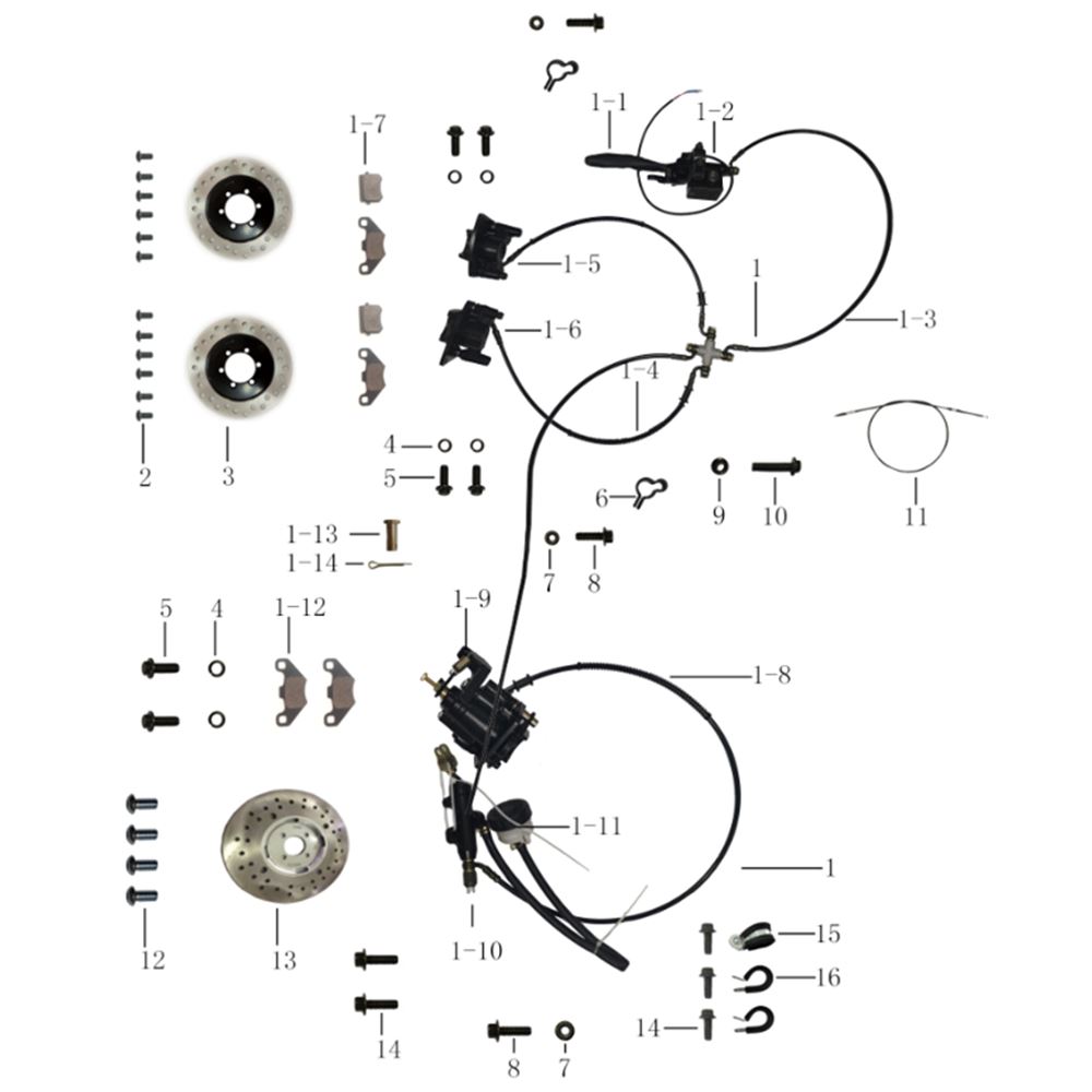 FRONT BRAKE SYSTEM