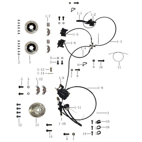 FRONT BRAKE SYSTEM