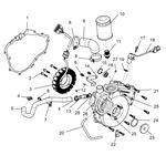 LEFT CRANKCASE COVER SUB-ASSEMBLY