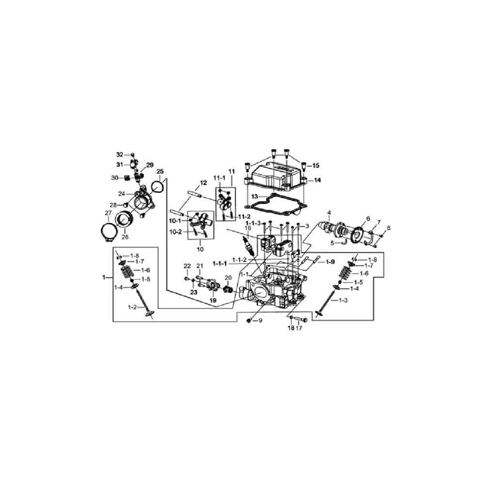 HEAD ASSY, CYLINDER