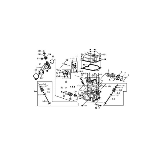 HEAD ASSY, CYLINDER