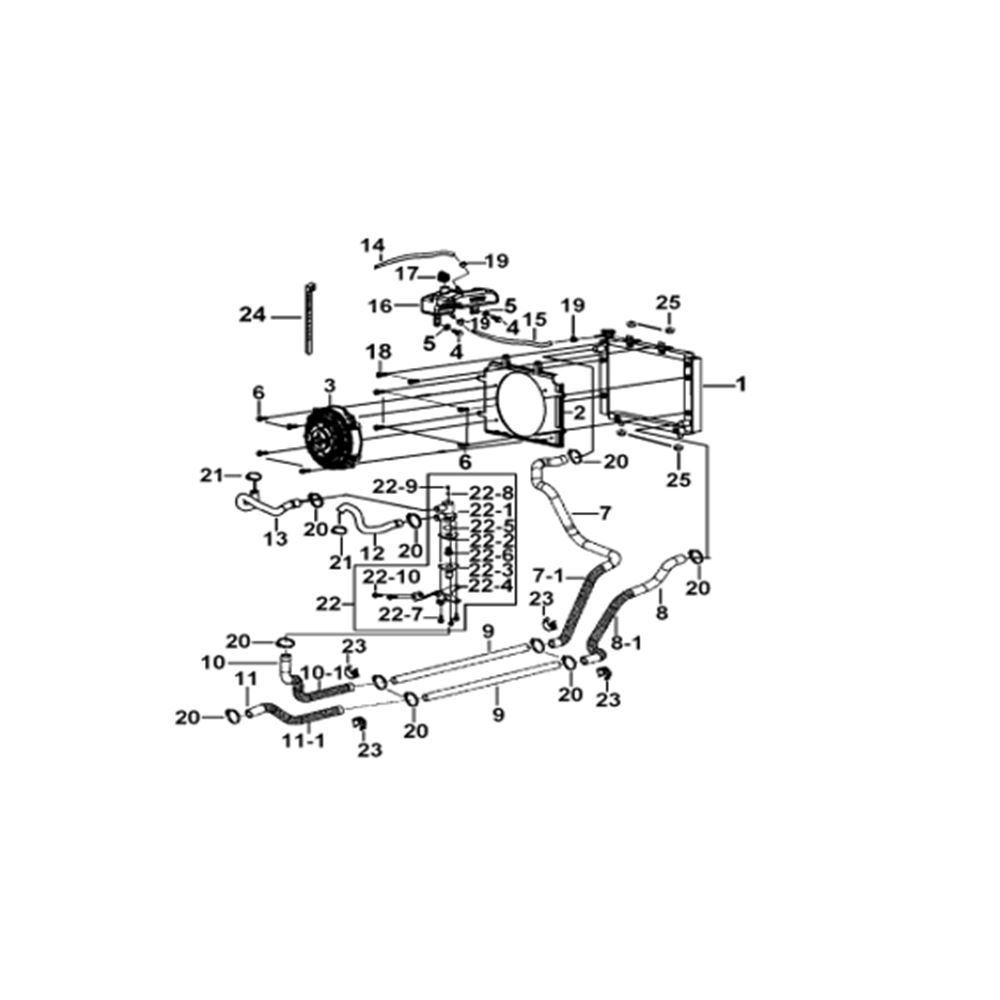 RADIATOR ASSY, COOLING FAN