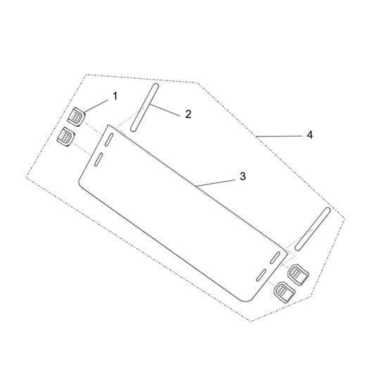 HALF WINDHSIELD ASSEMBLY