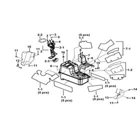 FUEL TANK & HEAT ISOLATOR