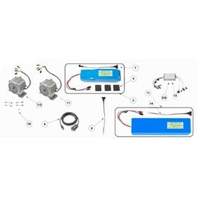Battery, Motor & Controller