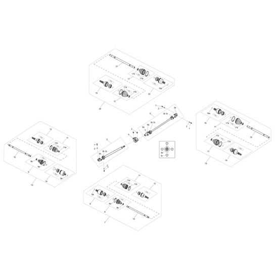 DRIVE SHAFT ASSY