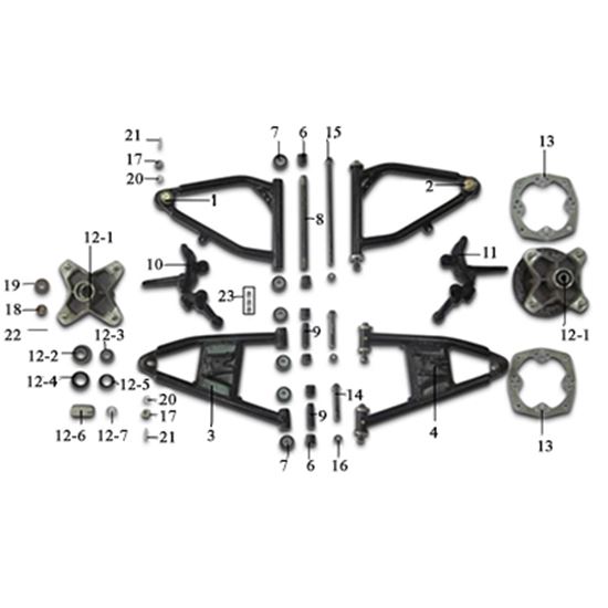 FRONT SUSPENSION ASSY