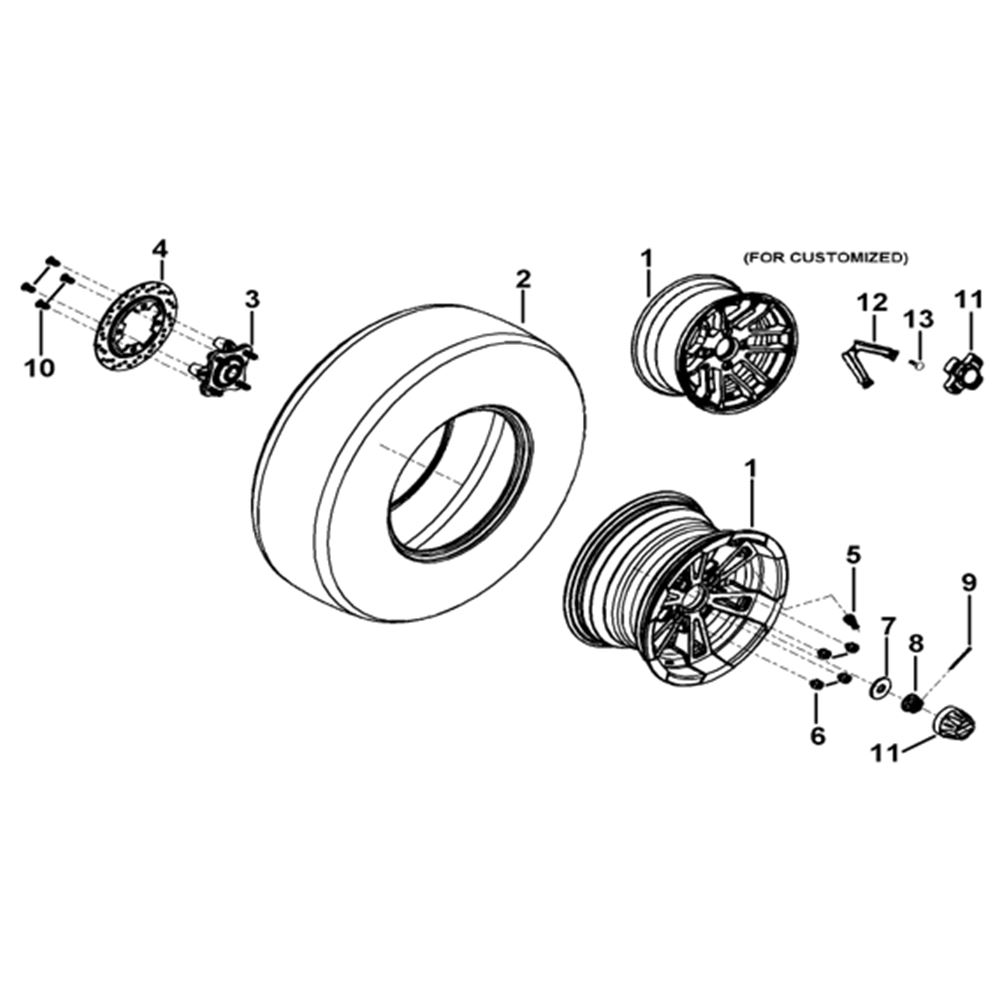 REAR WHEEL