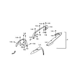 FENDER SIDE RAIL ASSY