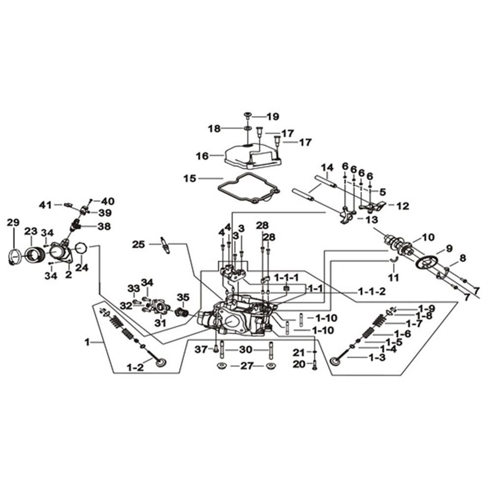 HEAD ASSY, CYLINDER