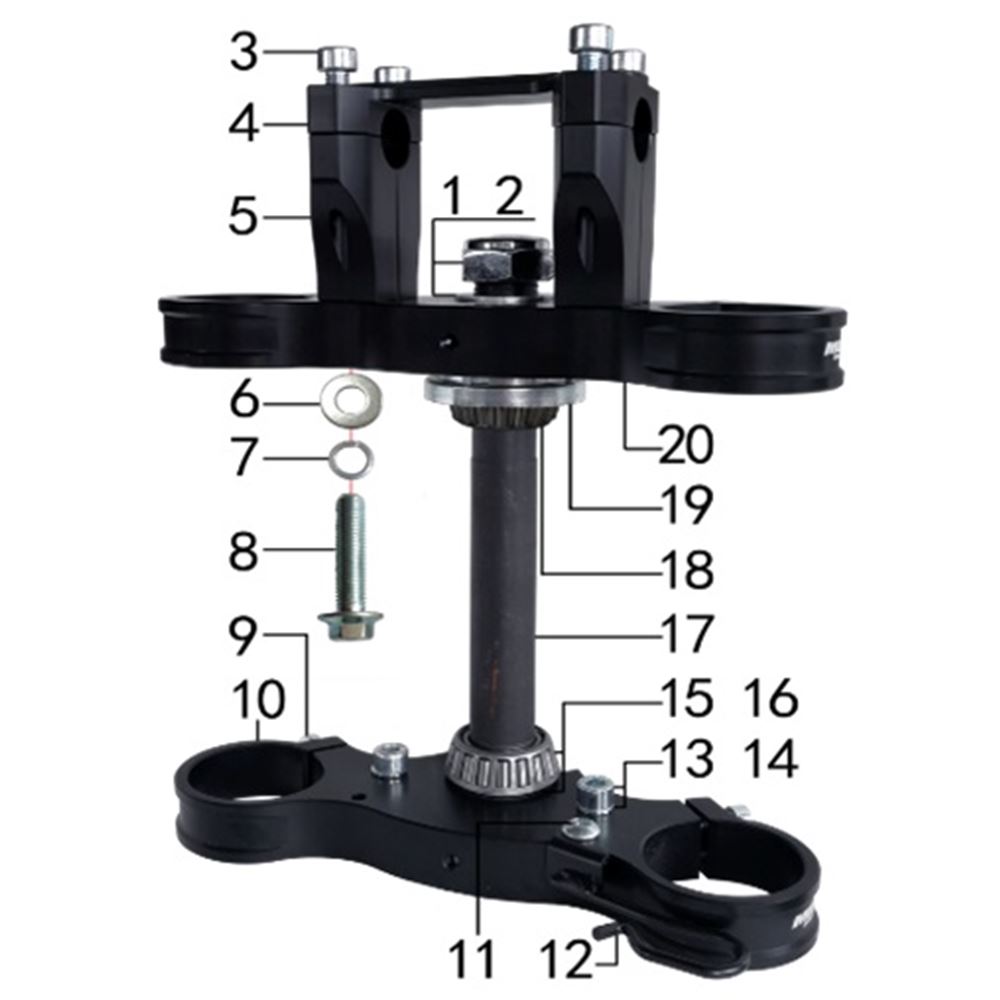 TRIPLE CLAMP