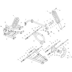 REAR SUSPENSION ASSY