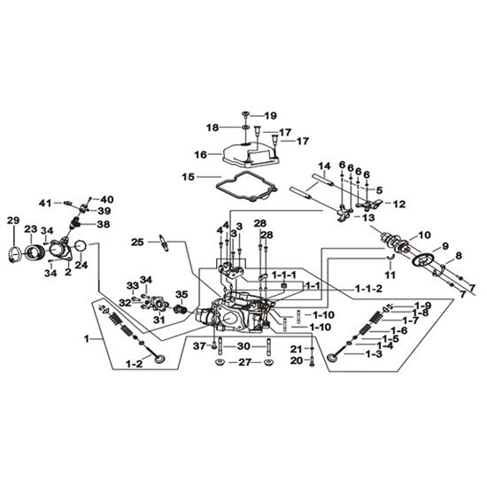 HEAD ASSY CYLINDER