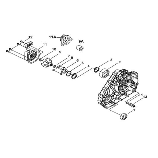 L CRANK CASE COVER