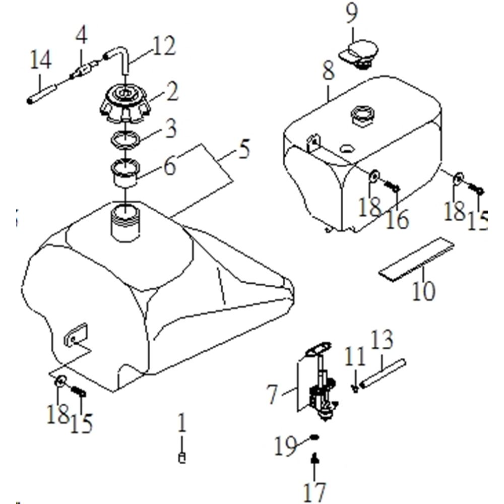 FUEL & OIL TANK