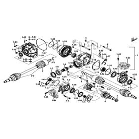 FRONT DIFFERENTIAL ASSY.