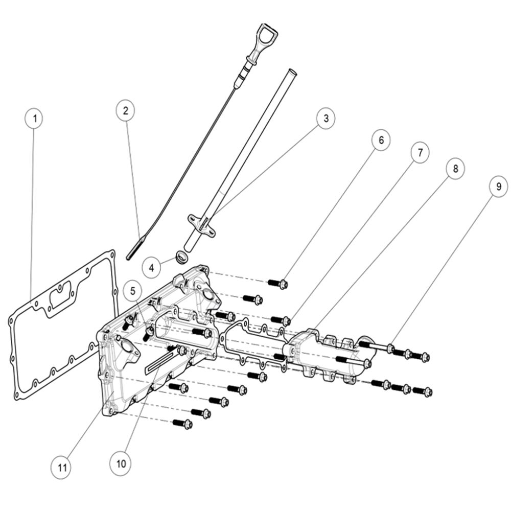 UPPER CRANKCASE COVER SUB-ASSEMBLY
