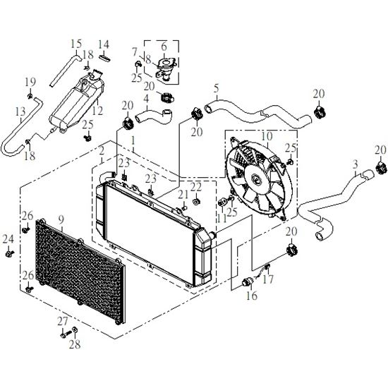 RADIATOR & FAN