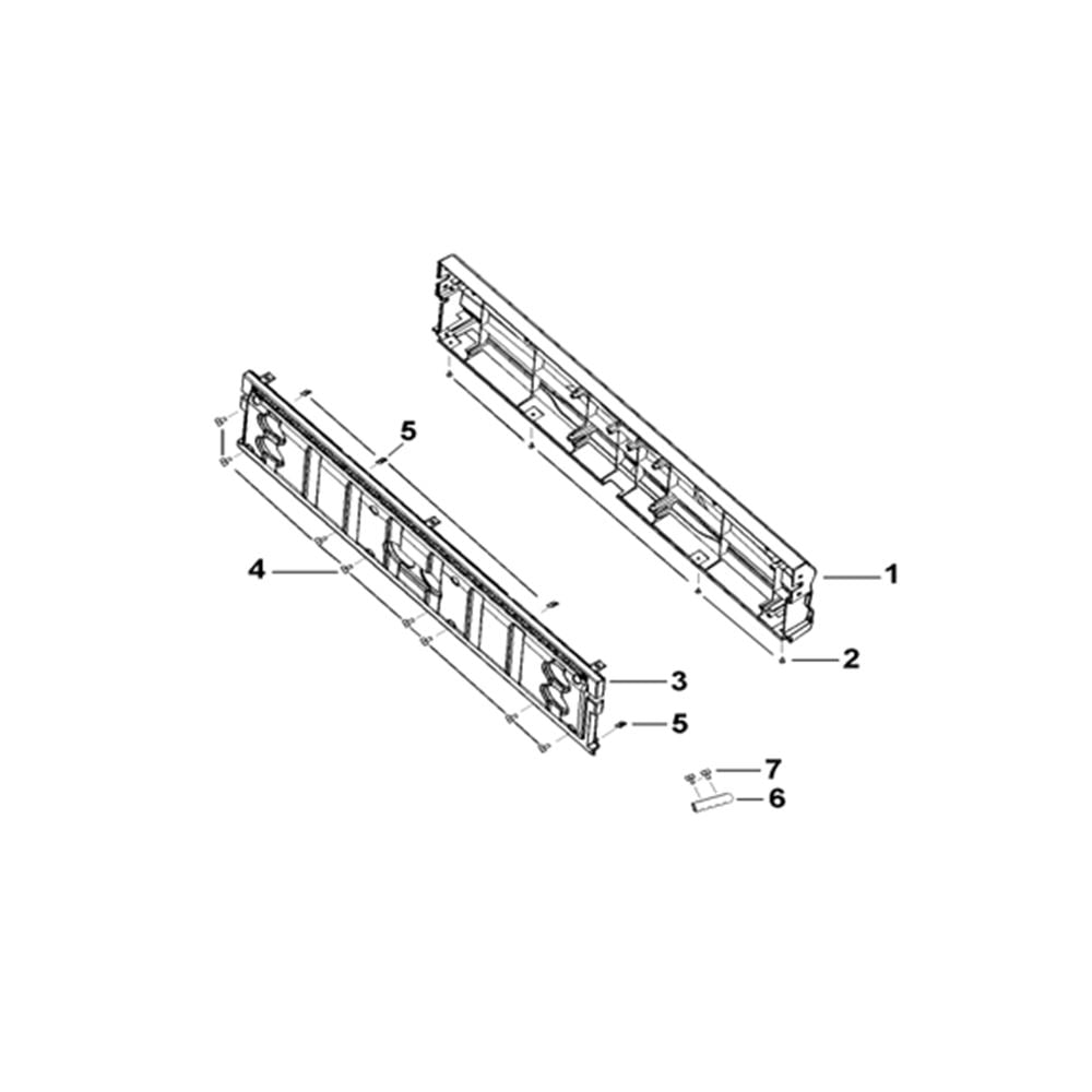 TRUCK BED PARTS (2)