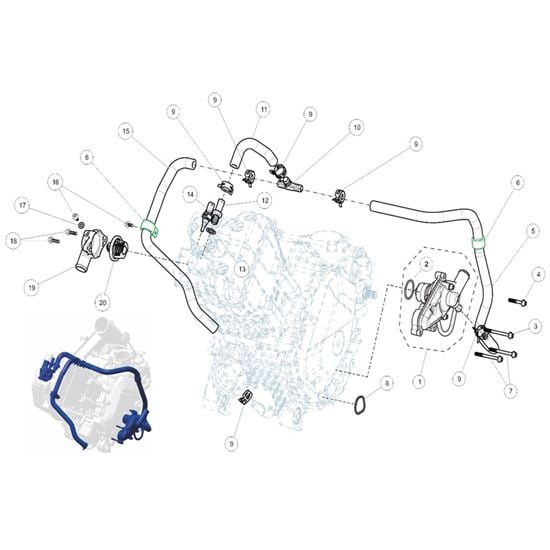 WATER PUMP ASSY