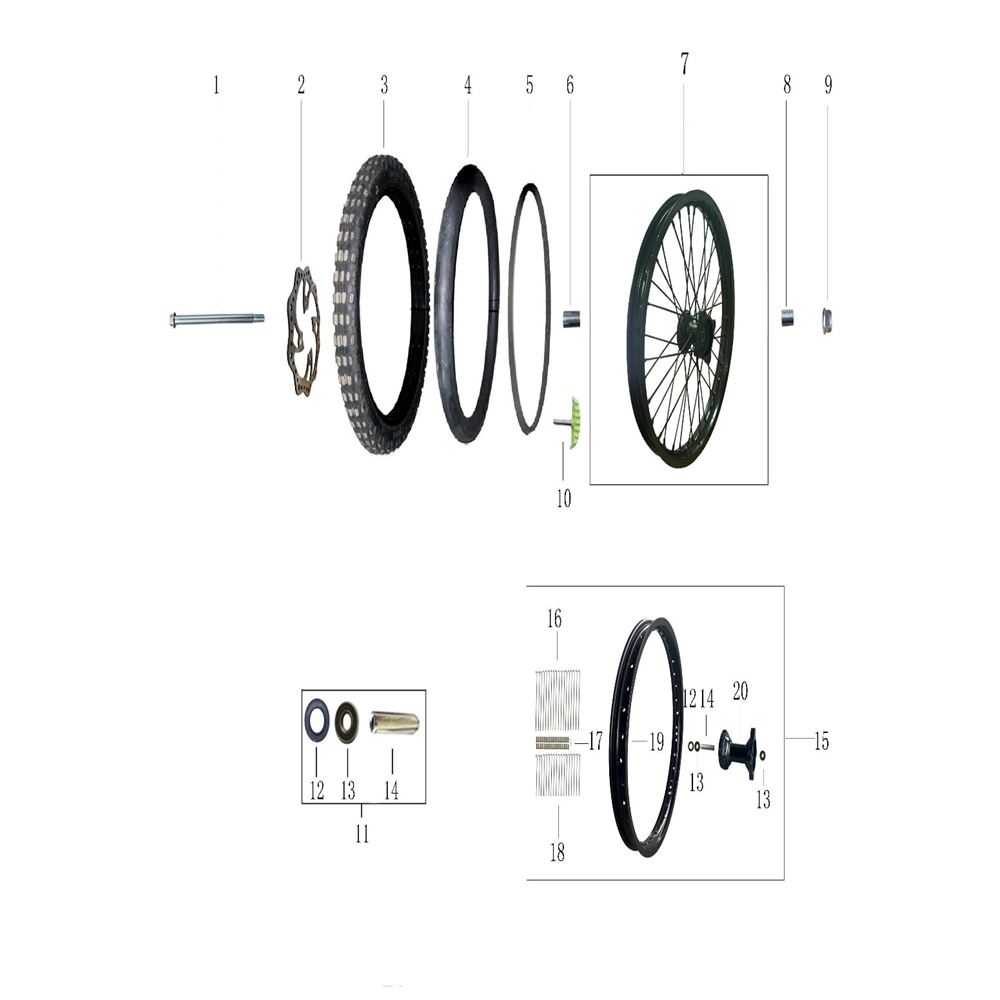 FRONT WHEEL
