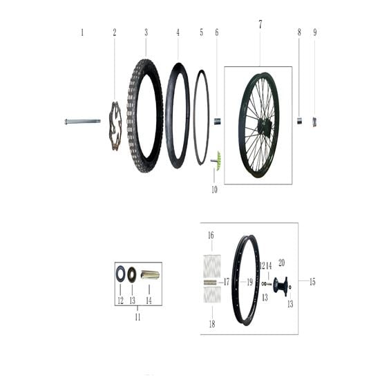 FRONT WHEEL