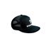 Black Flat Brim Mesh Ca