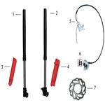 FRONT SUSPENSION & FRONT DISC