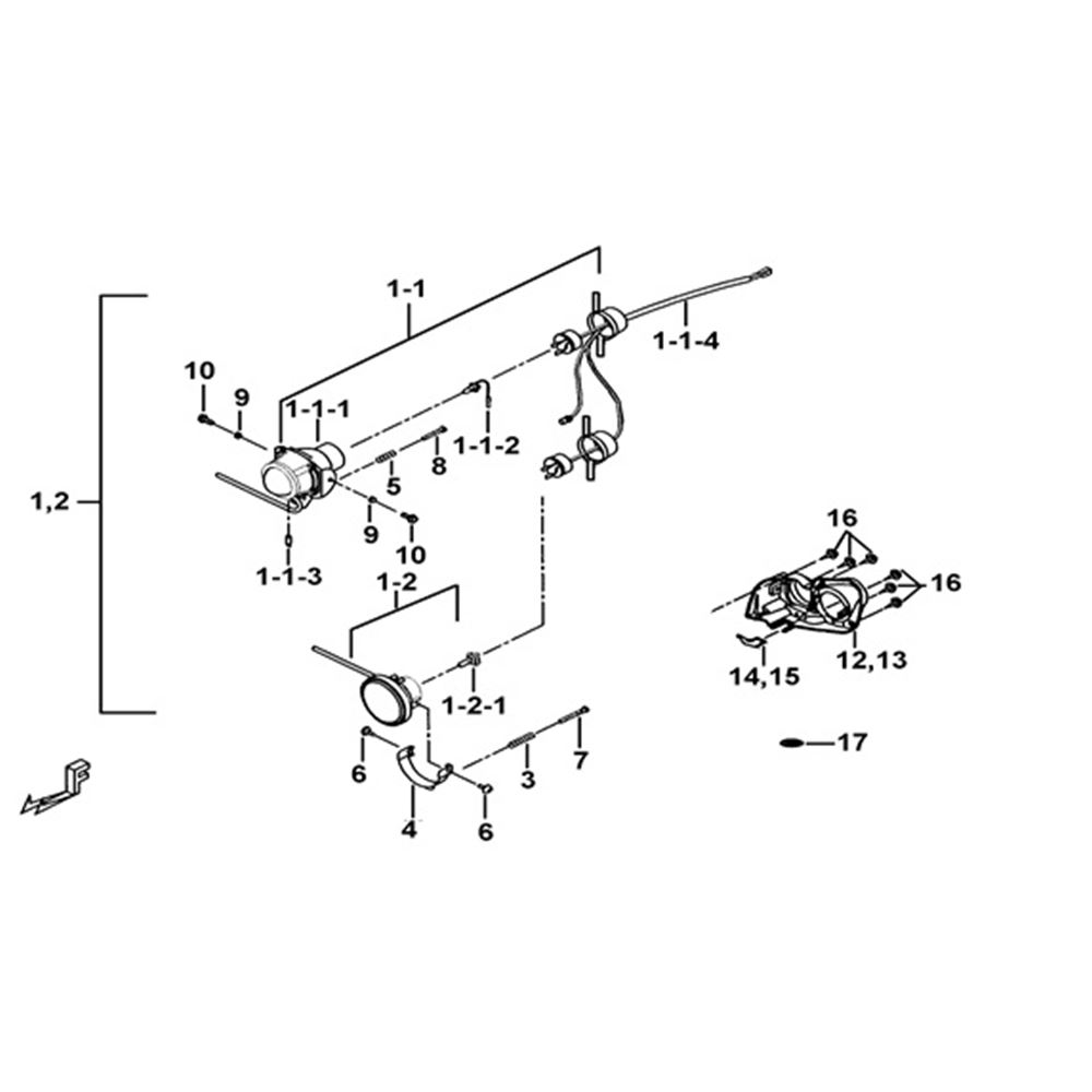 HEAD LAMP ASSY