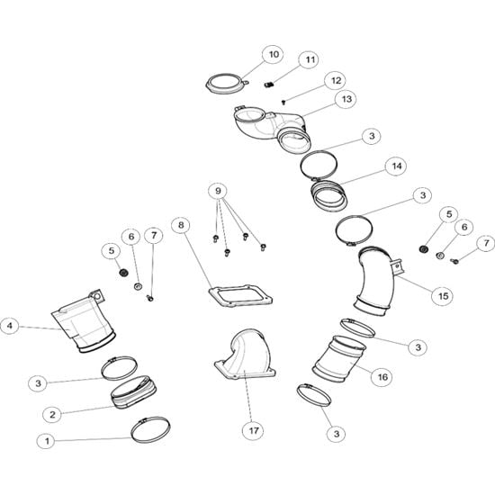 CVT intake