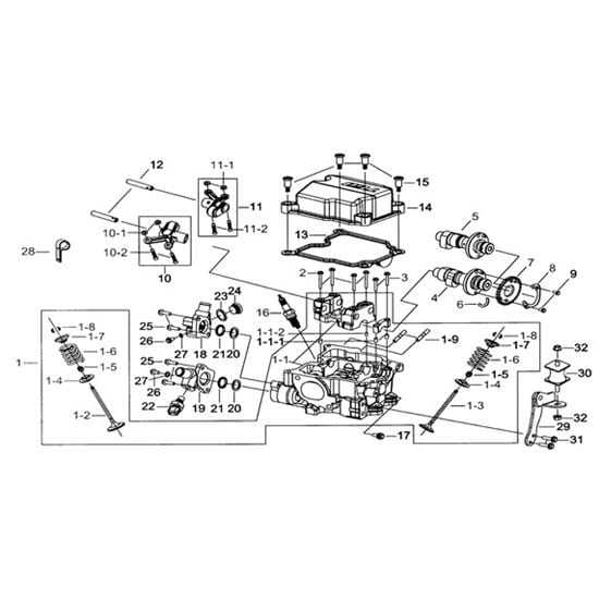 HEAD ASSY, CYLINDER 1