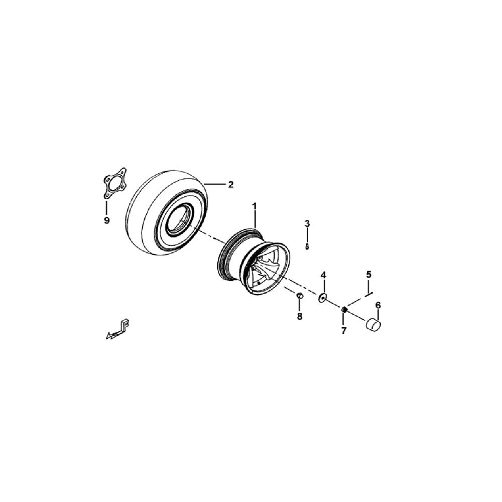 FRONT WHEEL