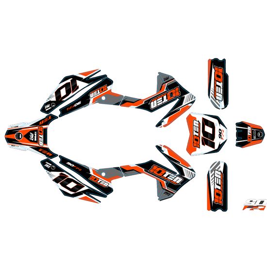 90R Black & Orange 2021