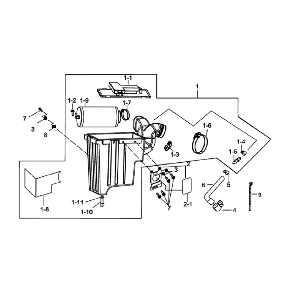 AIR CLEANER ASSY.