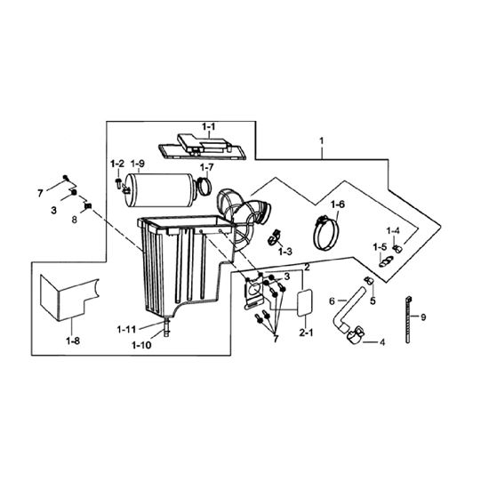 AIR CLEANER ASSY.