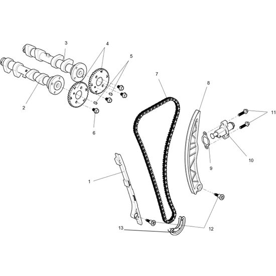 GAS DISTRIBUTION SUB-ASSEMBLY