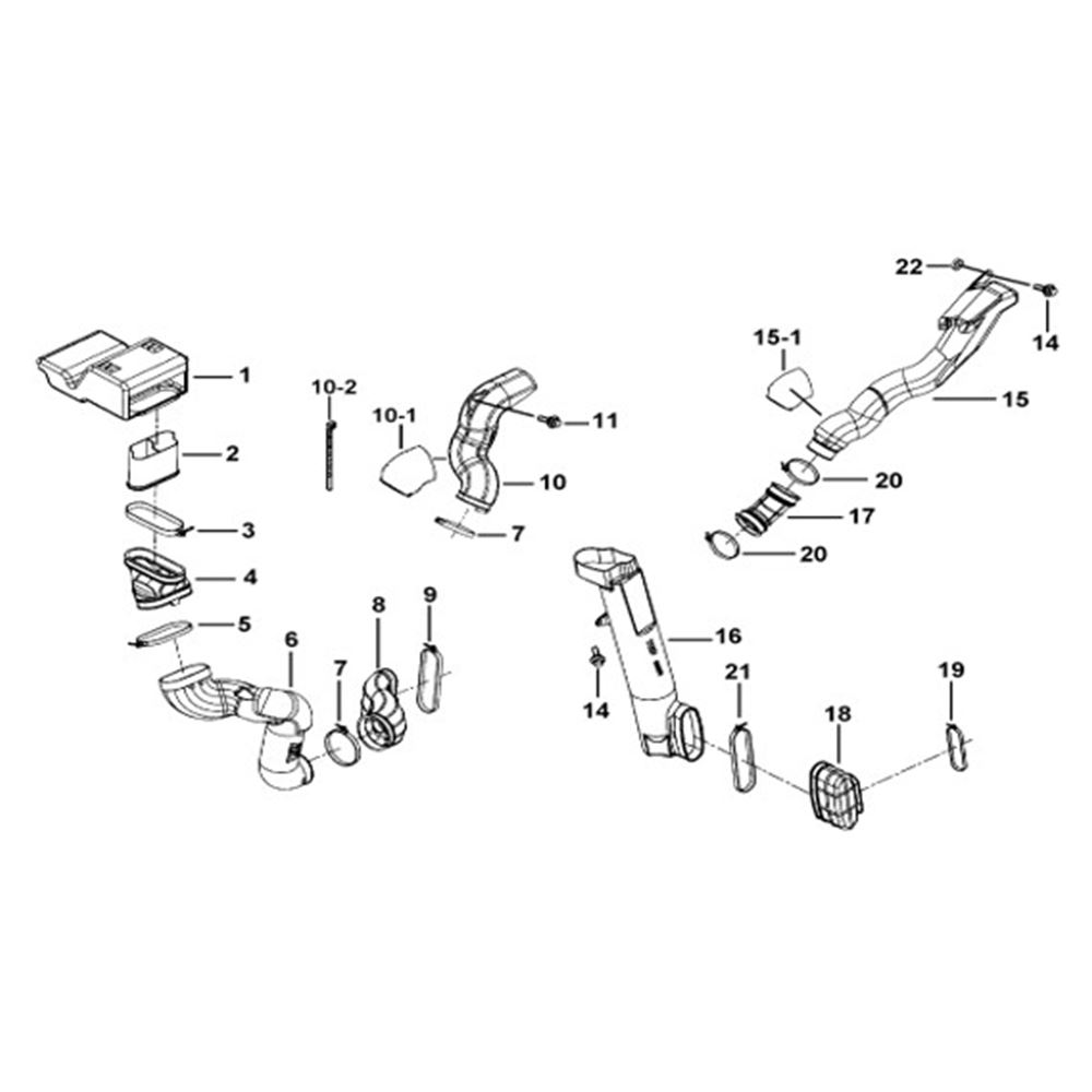 C.V.T. DUCTING COMPONENTS